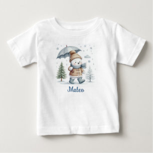 De Bebé Camiseta para niño Mateo