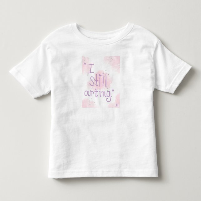 De Bebé Camiseta para niño pequeño 'Sigo creando' (Anverso)