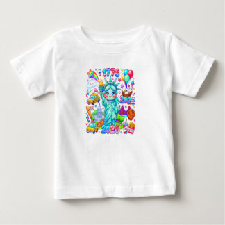 De Bebé Camiseta para niños America 250 – Patriótica USA 1