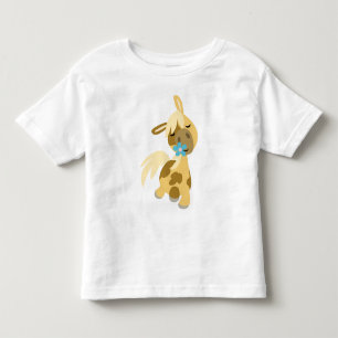 De Bebé Camiseta para niños Blue Flower y Pony