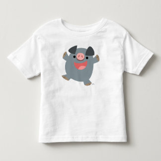 De Bebé Camiseta para niños Bouncy Personalizado Pig