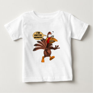 De Bebé Camiseta para niños - Corriendo para cubrir Turquí