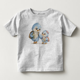 De Bebé Camiseta para niños Little Cute Blue Bird