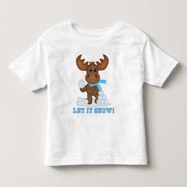 De Bebé Camiseta para niños Moose (Anverso)