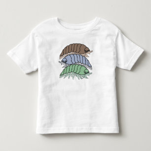 De Bebé Camiseta para niños pequeños - 3 cochinillas (blan