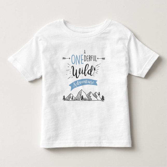 De Bebé Camiseta para niños pequeños A Onederful Wild Adve (Anverso)