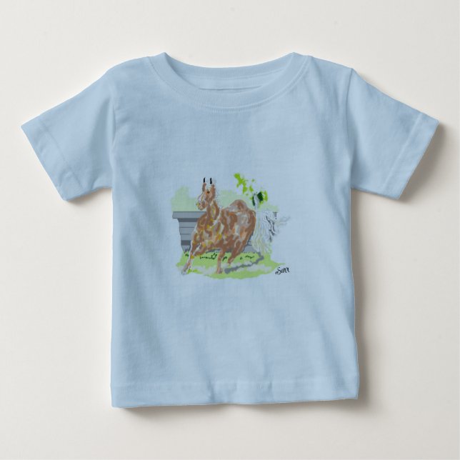 De Bebé Camiseta para niños pequeños : Bandit (Anverso)