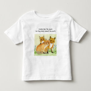 De Bebé Camiseta para niños pequeños 'Benditos los zorros
