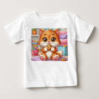 De Bebé Camiseta para niños pequeños con gatito jengibre f