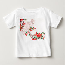 Camiseta para niños pequeños con loro y nombre per
