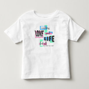 De Bebé Camiseta para niños pequeños con un mensaje provid