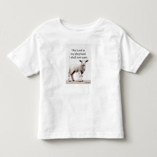De Bebé Camiseta para niños pequeños Cordero Cristiano Sal