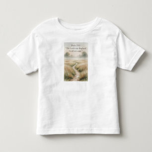De Bebé Camiseta para niños pequeños cristianos Salmo 23:1