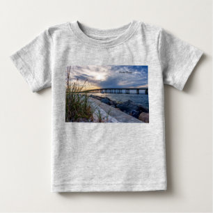 De Bebé Camiseta para niños pequeños Destin East Pass Suns