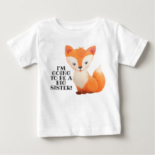 De Bebé Camiseta para niños pequeños Hermana mayor Zorro p