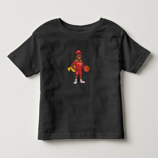 De Bebé Camiseta para niños pequeños J'Lon el Campeón (Anverso)