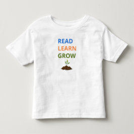 De Bebé Camiseta para niños pequeños: Leer, Aprender, Crec