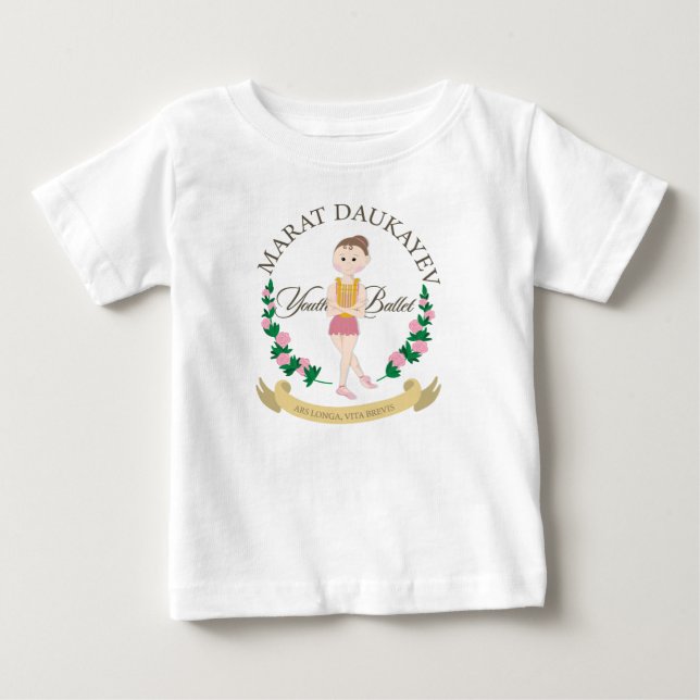 De Bebé Camiseta para niños pequeños MDSB (Anverso)