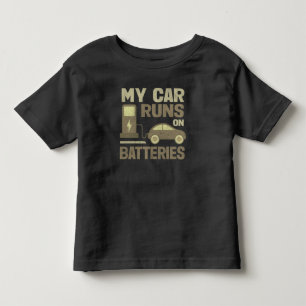 De Bebé Camiseta para niños pequeños Mi coche funciona con