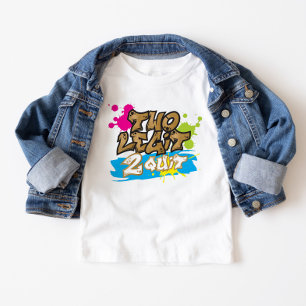 De Bebé Camiseta para niños pequeños Neon Colors Two Legit