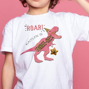 De Bebé Camiseta para niños pequeños por el tercer cumplea