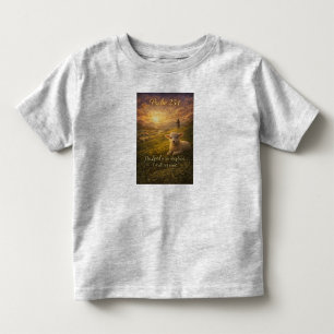 De Bebé Camiseta para niños pequeños Psalm 23:1 Cordero Cr