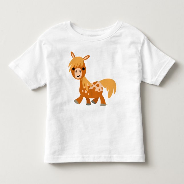 De Bebé Camiseta para niños Personalizado Appaloosa Pony (Anverso)