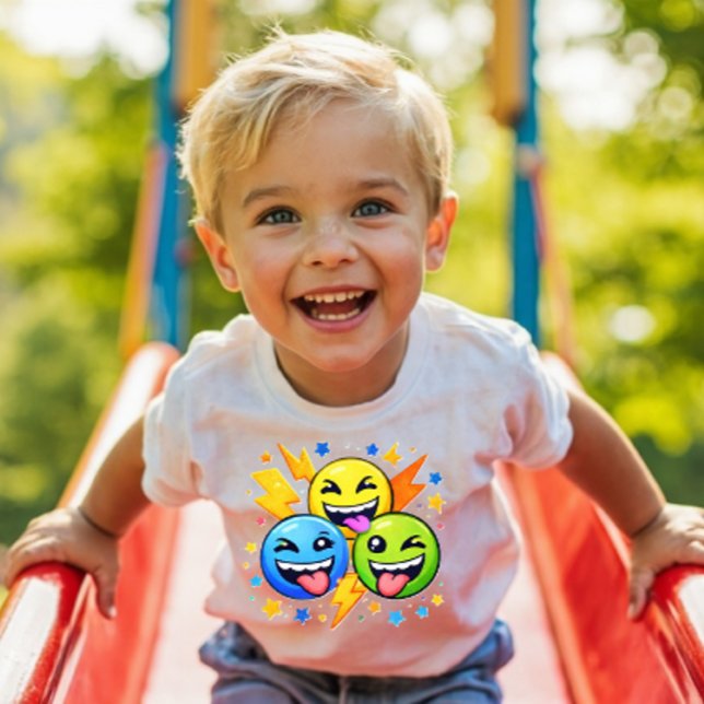 De Bebé Camiseta para niños Power Pals™ Emoji Squad – Pla  (Subido por el creador)