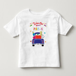 De Bebé Camiseta para niños preescolares "Watch Out Pre-K"