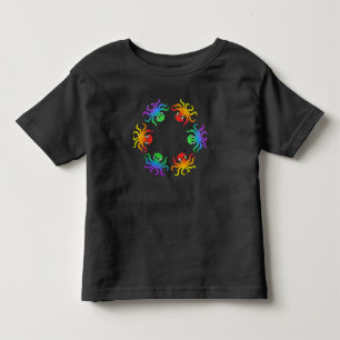 De Bebé Camiseta para niños - Pulpo Gradiente (vívido)