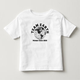 De Bebé Camiseta para niños Team Earth: miembro desde 2018