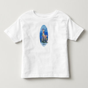 De Bebé Camiseta para un pequeño Chica con Fe y Faro