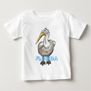 De Bebé Camiseta Pelican Florida
