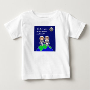 De Bebé Camiseta pequeña con mamá y papá por Jo Images