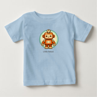 De Bebé Camiseta Pequeña Robot Bonito Retro Kawaii para Be