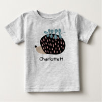 Camiseta personalizada Cute Hedgehog