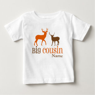 De Bebé Camiseta personalizada del Gran Primo Deer
