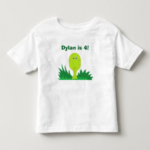 De Bebé Camiseta personalizada del niño del "dinosaurio"