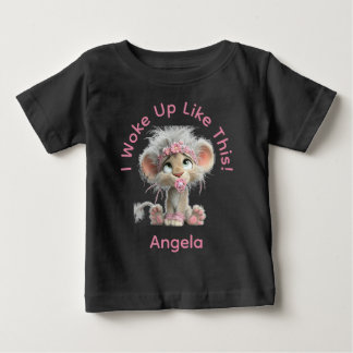 De Bebé Camiseta Personalizada Me Desperté Así