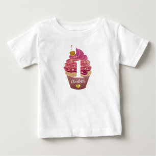 De Bebé Camiseta personalizada para el primer cumpleaños