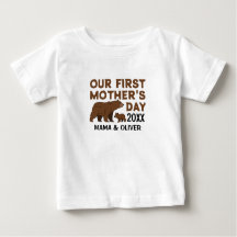 Camiseta personalizada para mamá y niño