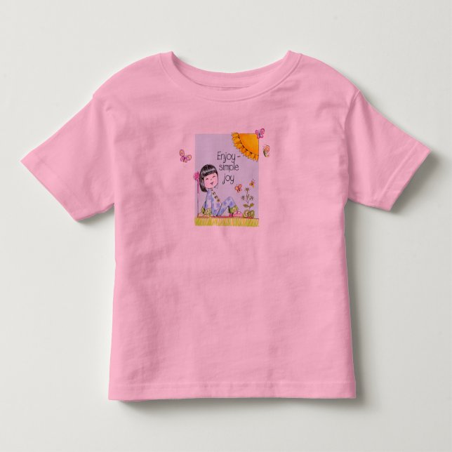 De Bebé Camiseta personalizada para niños (Anverso)