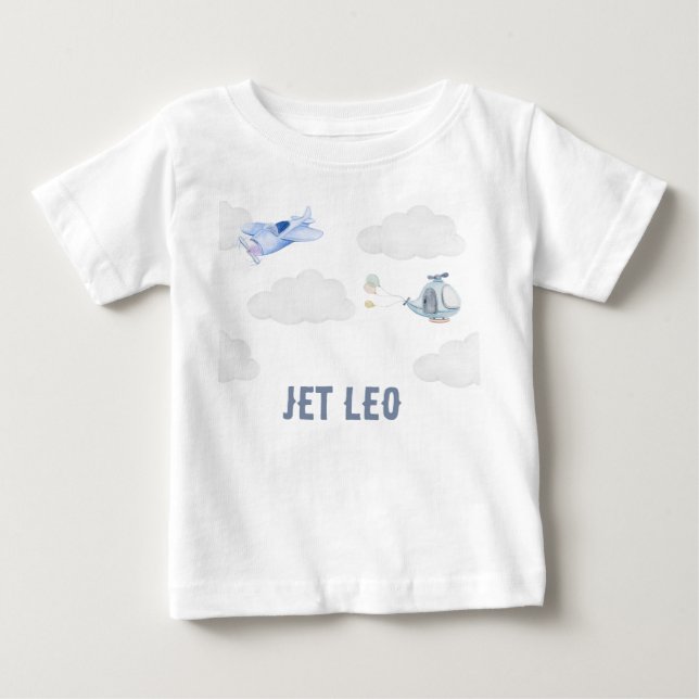 De Bebé Camiseta personalizada para niños (Anverso)