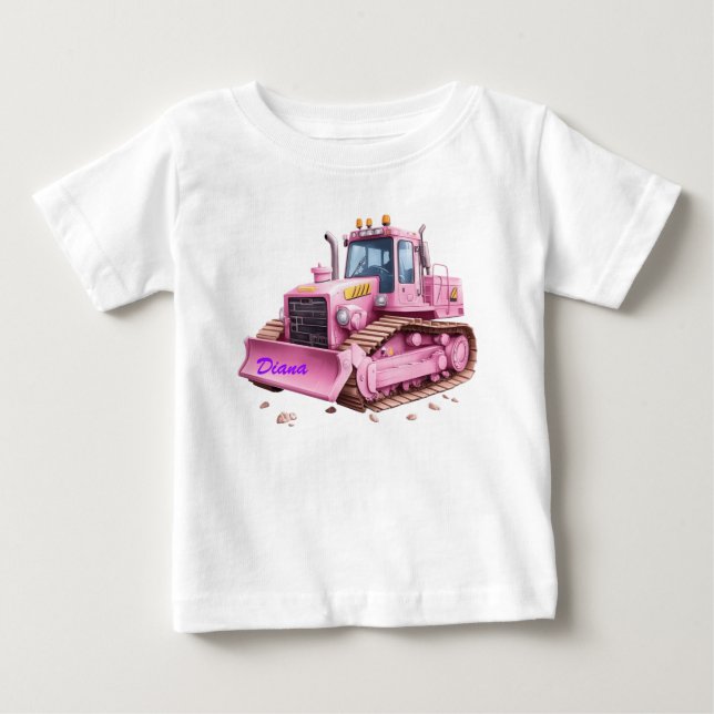 De Bebé Camiseta personalizada para niños pequeños con Bul (Anverso)