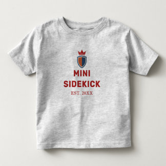 De Bebé Camiseta personalizada para padre e hijo a juego