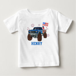 De Bebé Camiseta Personalizada Patriótica para Niño Pequeñ