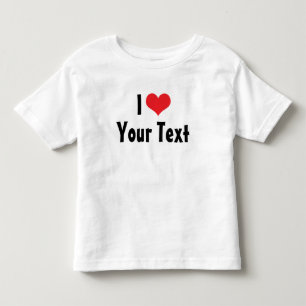 De Bebé Camiseta Personalizada Te Amo