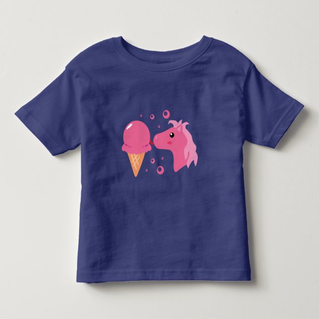 De Bebé Camiseta Pony Pony Cream (Anverso)