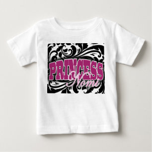 De Bebé Camiseta Princesa - personalizable
