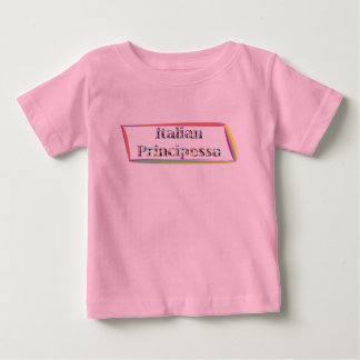 De Bebé Camiseta Principessa Baby